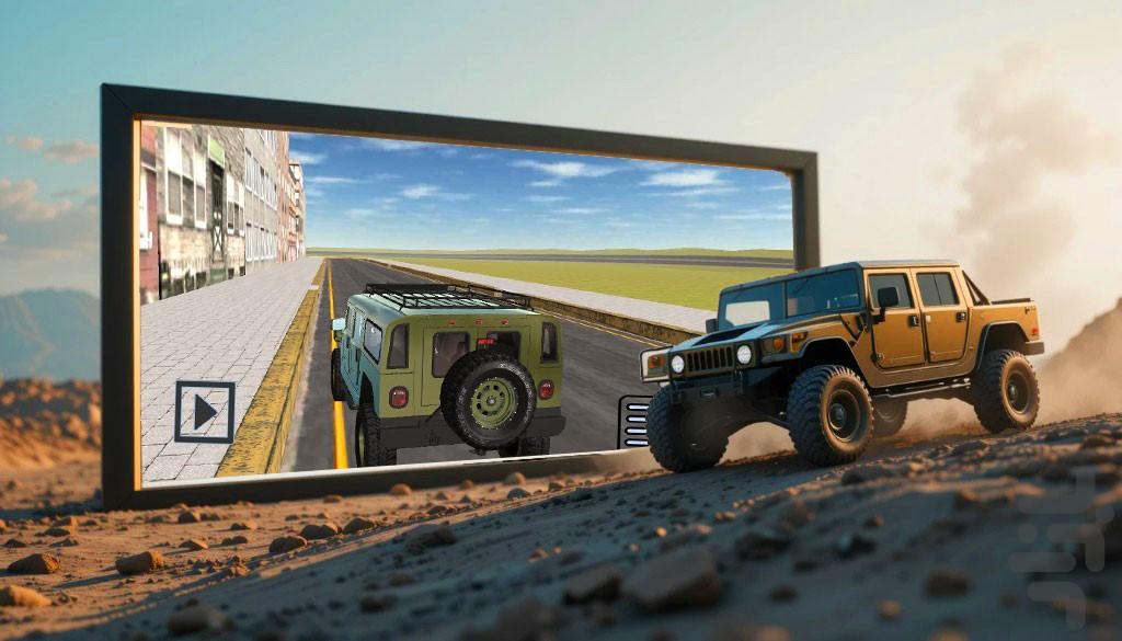 بازی ماشین آفرود | ماشین بازی - عکس بازی موبایلی اندروید