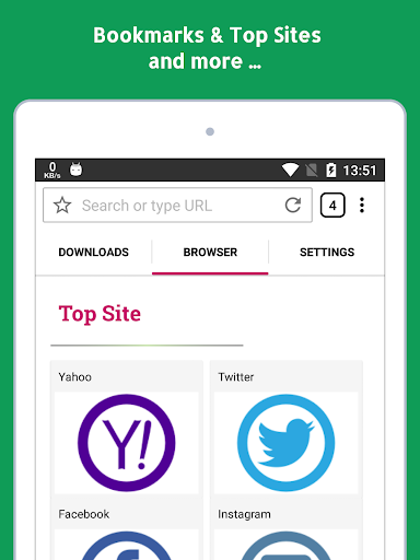 Video Downloader, برنامج تنزيل - عکس برنامه موبایلی اندروید