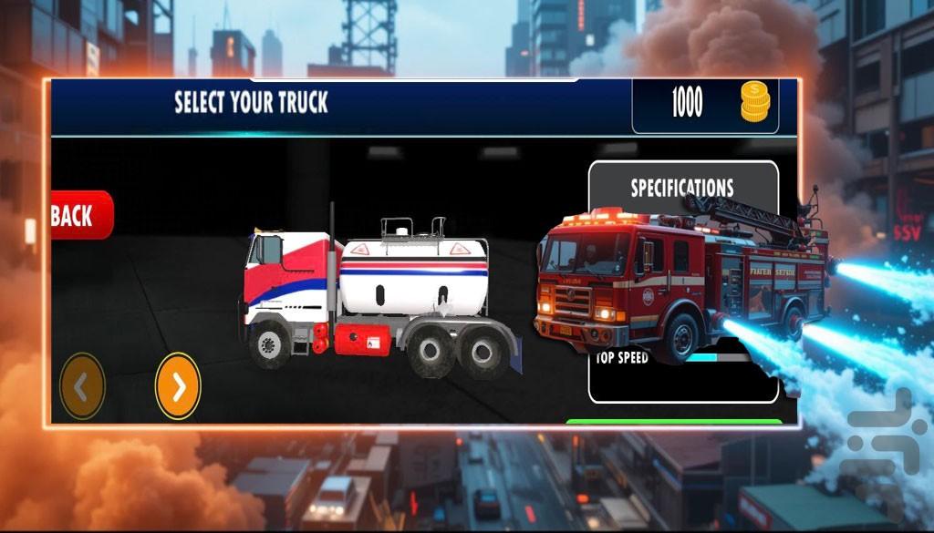 بازی ربات آتش نشان | بازی جدید - عکس بازی موبایلی اندروید