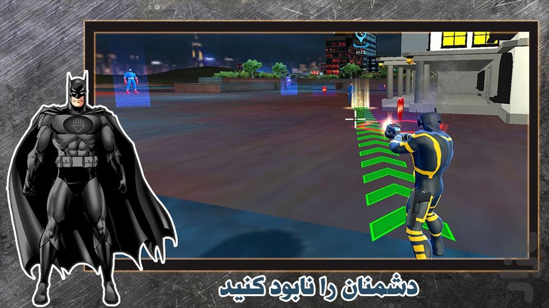 بازی بتمن | گنگستر شهر - عکس بازی موبایلی اندروید
