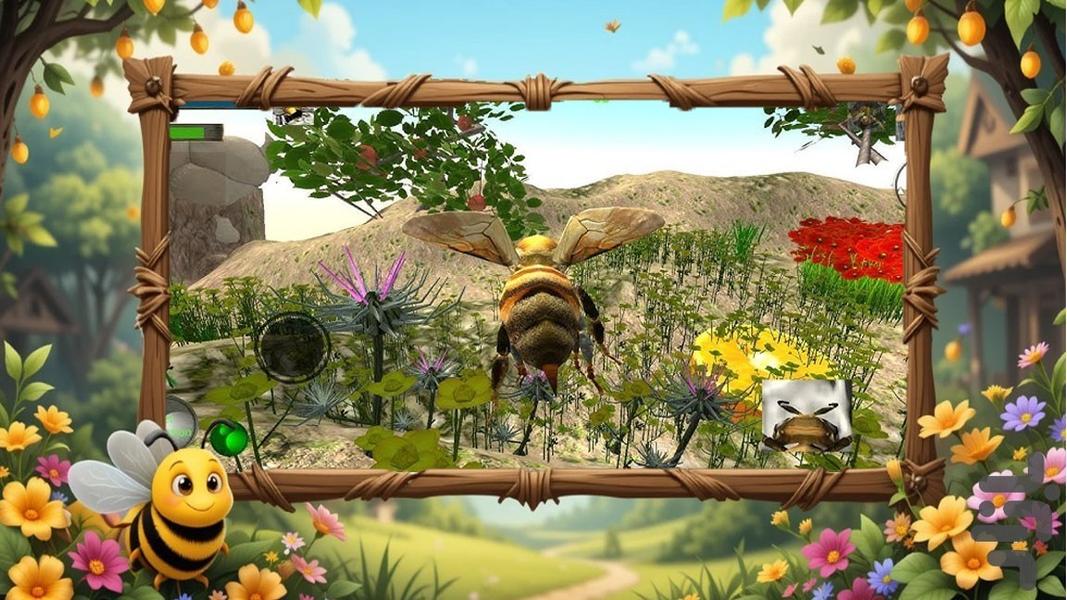زنبور بازی - Gameplay image of android game