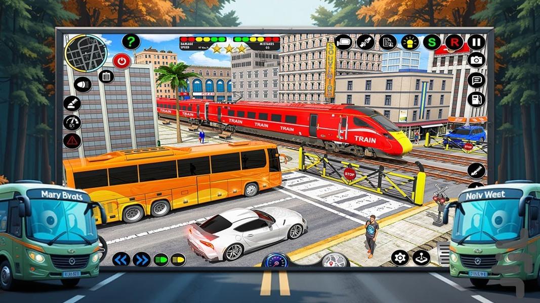 بازی مینی بوس - Gameplay image of android game