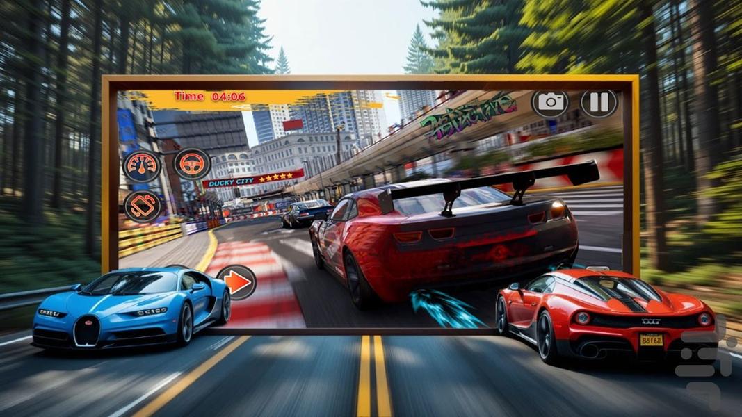ماشین بازی جنگلی - Gameplay image of android game