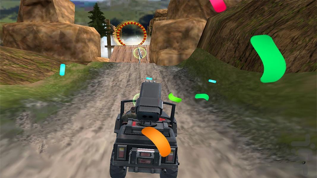 بازی حمل ماشین نظامی جدید - عکس بازی موبایلی اندروید