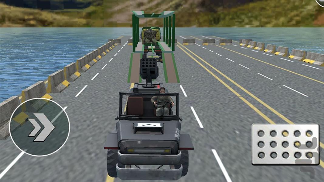 بازی حمل ماشین نظامی جدید - عکس بازی موبایلی اندروید