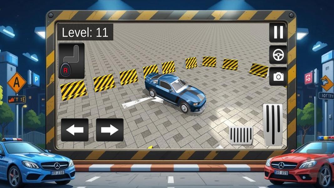 بازی پارک ماشین - عکس بازی موبایلی اندروید