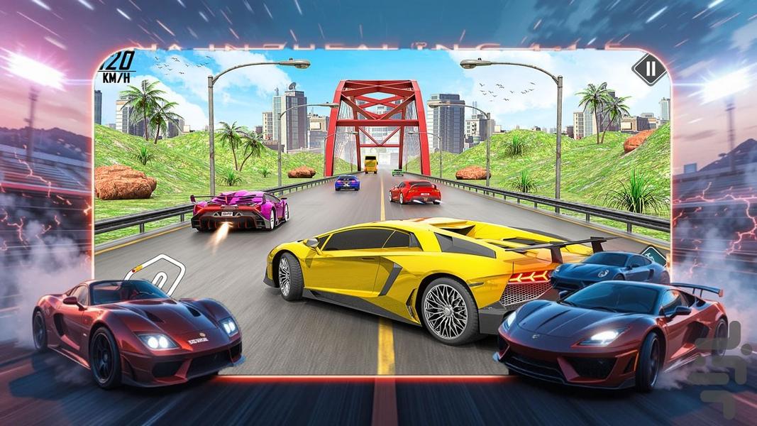 ماشین بازی بی نهایت - Gameplay image of android game