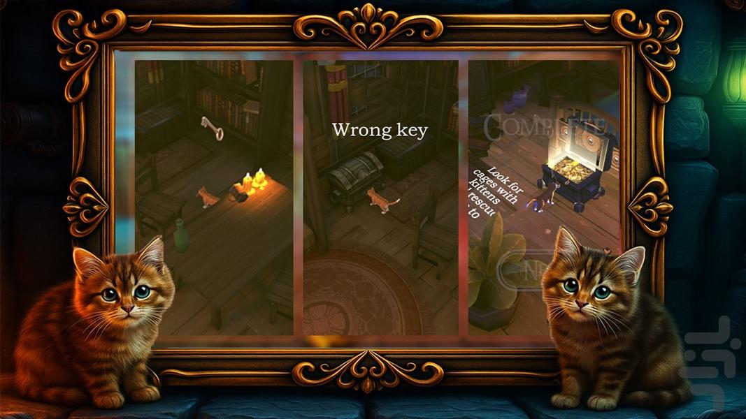 گربه بازی - Gameplay image of android game
