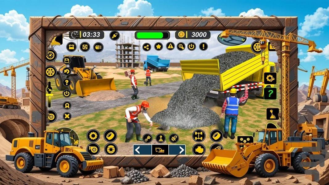 بازی خانه سازی - Gameplay image of android game