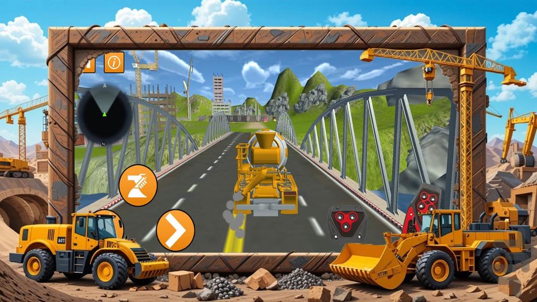 بازی خانه سازی - Gameplay image of android game