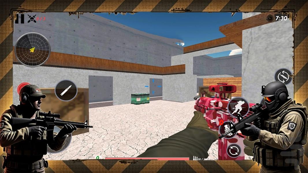 بازی جنگ جهانی - عکس بازی موبایلی اندروید