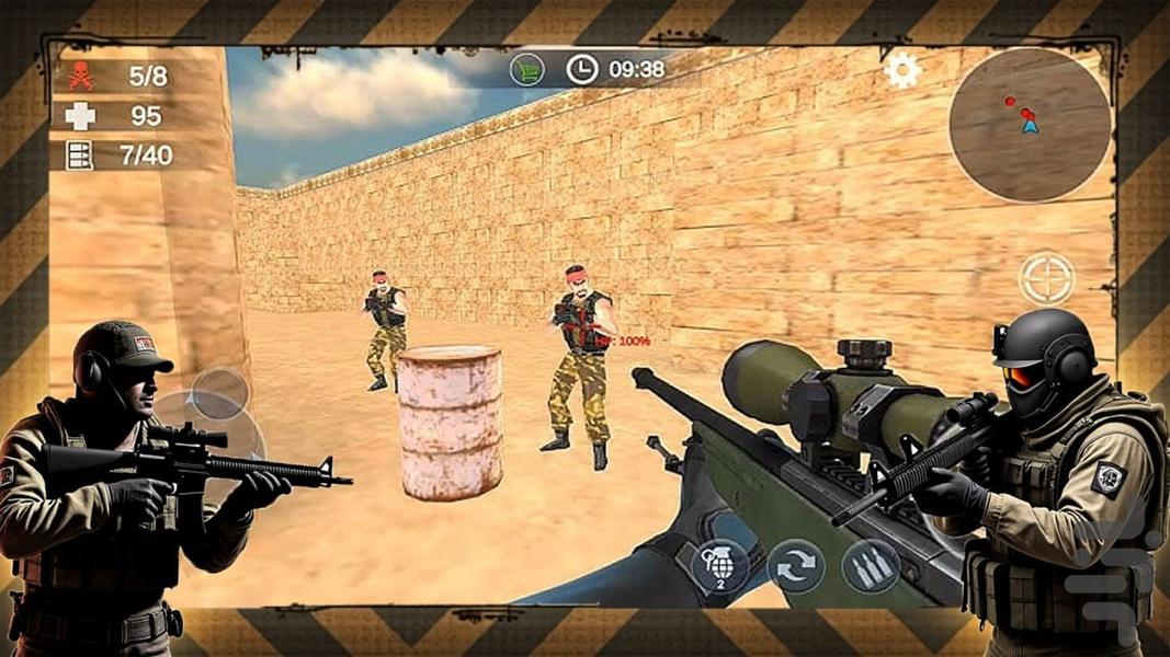 بازی جنگ جهانی - عکس بازی موبایلی اندروید