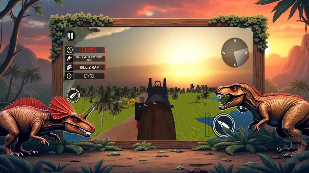 بازی دایناسور - عکس بازی موبایلی اندروید