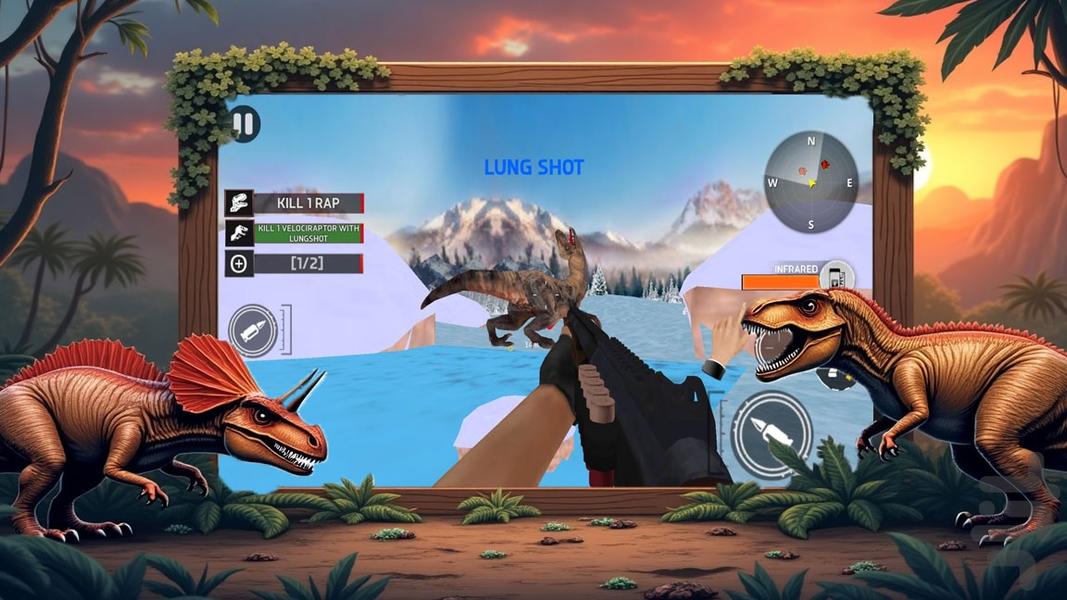 بازی دایناسور - عکس بازی موبایلی اندروید