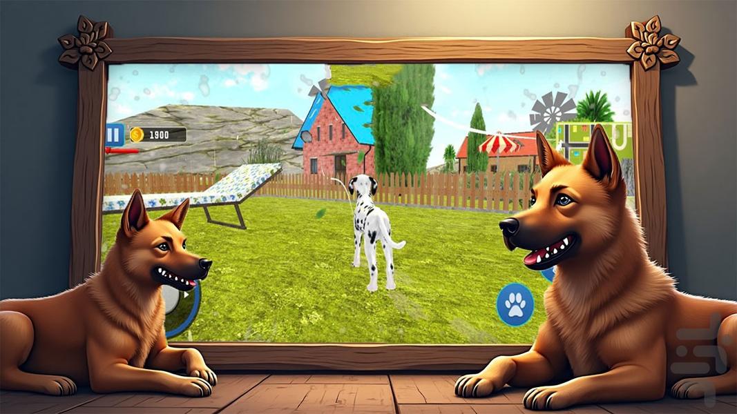 سگ بازی - Gameplay image of android game