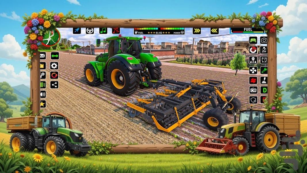 بازی مزرعه داری - Gameplay image of android game