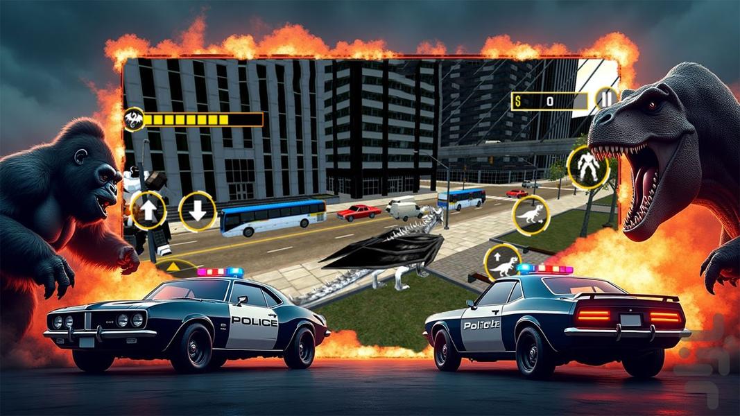 هیولا بازی - عکس بازی موبایلی اندروید