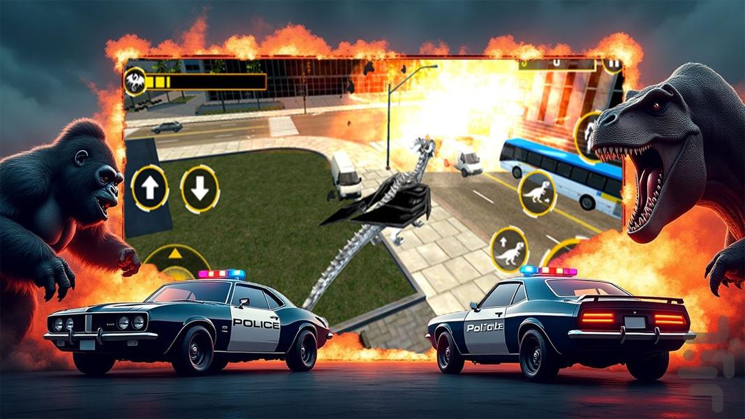 هیولا بازی - عکس بازی موبایلی اندروید