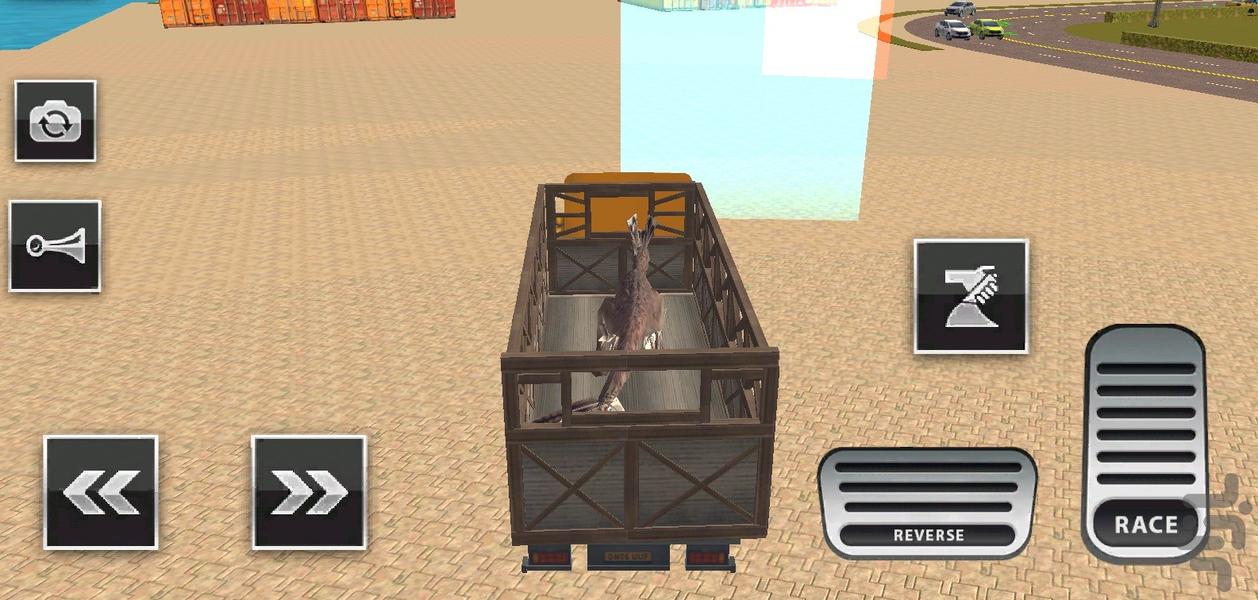 بازی کامیون حمل اژدها - Gameplay image of android game