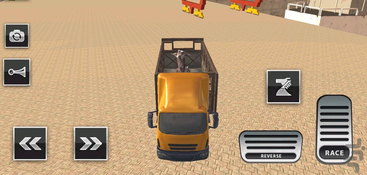 بازی کامیون حمل اژدها - Gameplay image of android game