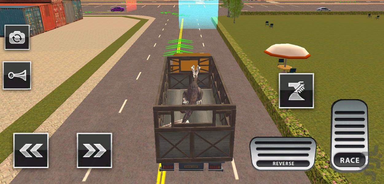 بازی کامیون حمل اژدها - Gameplay image of android game