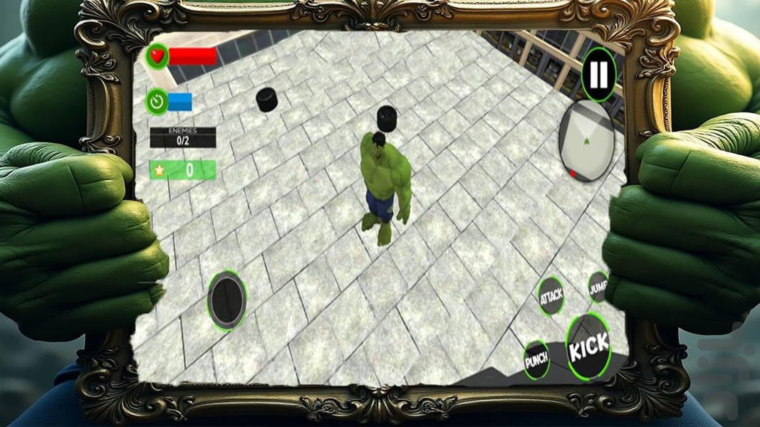 بازی هالک - عکس بازی موبایلی اندروید