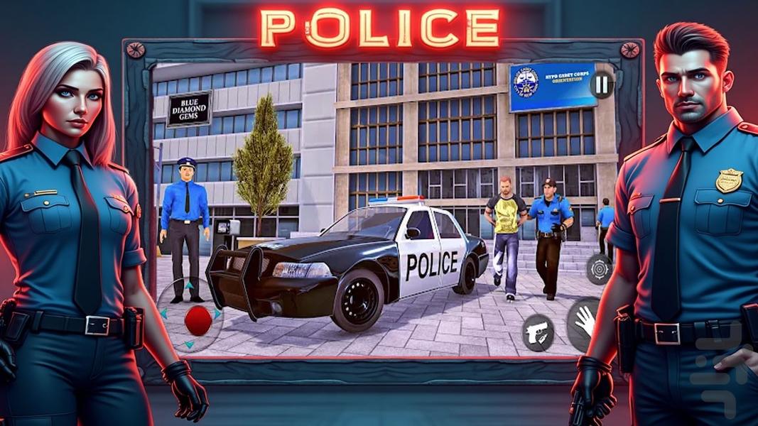بازی پلیس - Gameplay image of android game