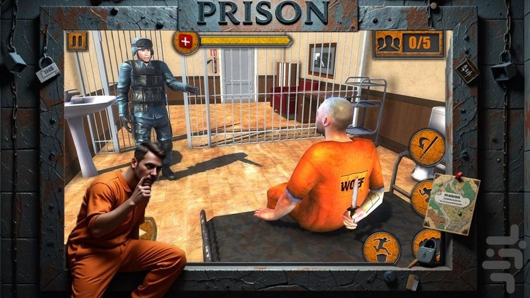 بازی فرار از زندان - Gameplay image of android game