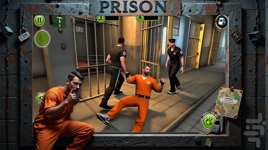 بازی فرار از زندان - Gameplay image of android game