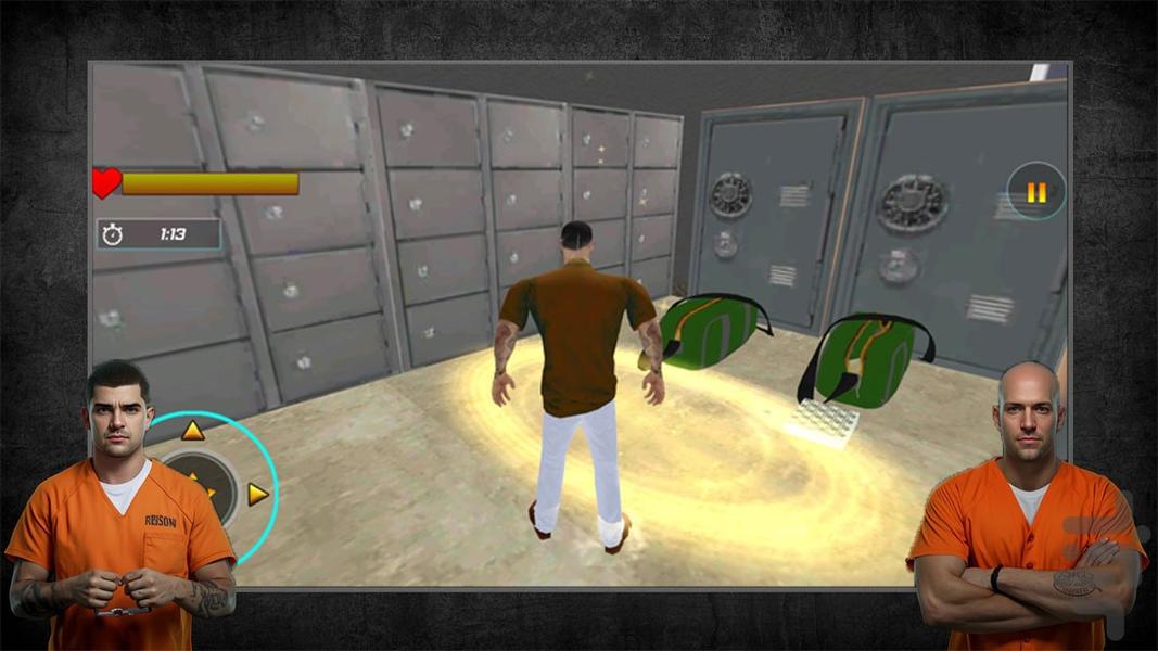 بازی فرار از زندان - Gameplay image of android game