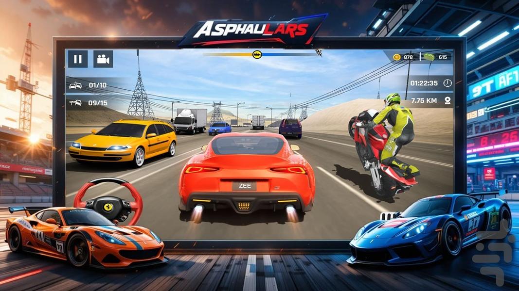بازی شوتی - Gameplay image of android game