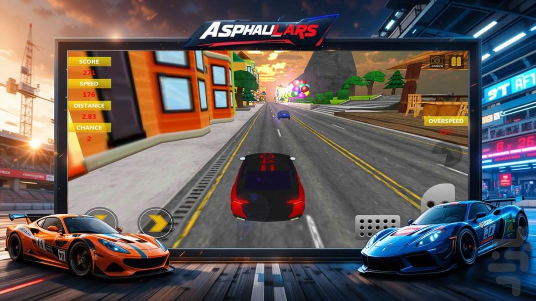 بازی شوتی - Gameplay image of android game