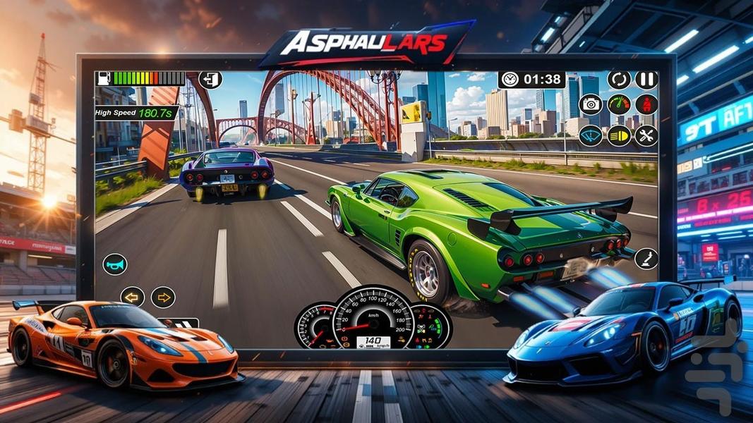 بازی شوتی - Gameplay image of android game