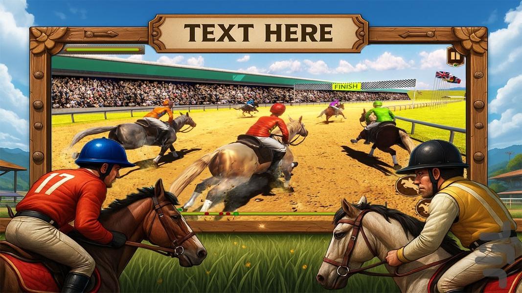 بازی اسب سواری - Gameplay image of android game
