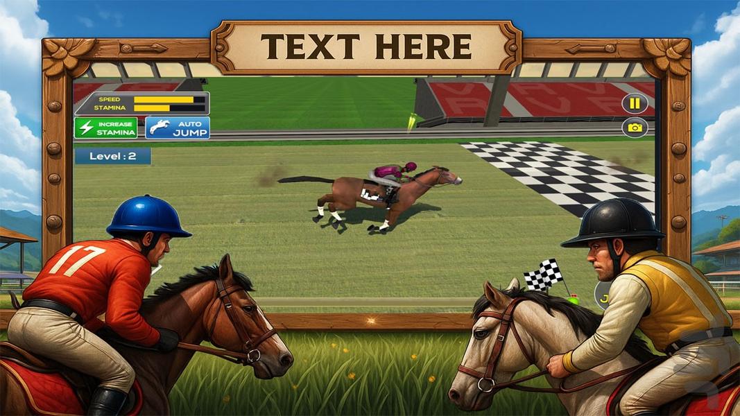 بازی اسب سواری - عکس بازی موبایلی اندروید