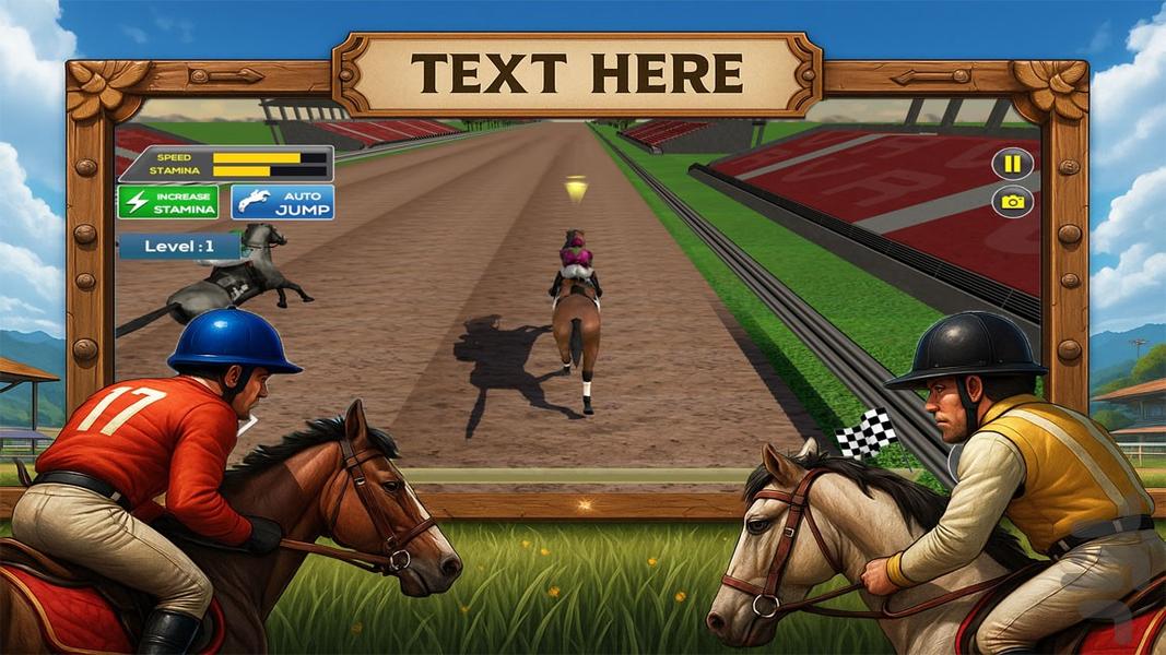بازی اسب سواری - عکس بازی موبایلی اندروید