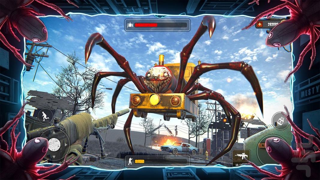 بازی عنکبوت - Gameplay image of android game