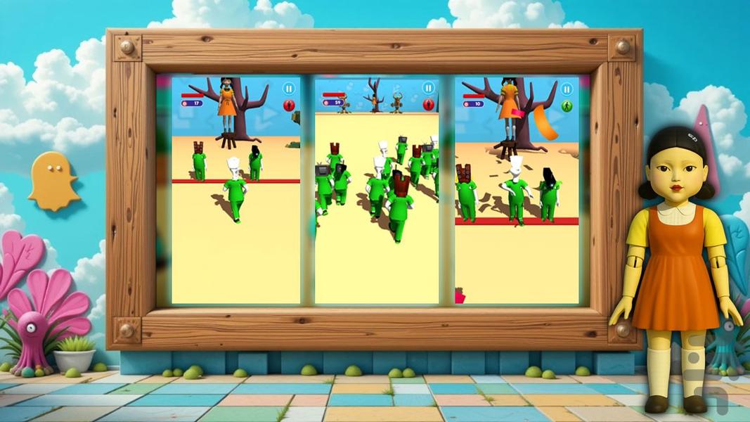 بازی مرکب - Gameplay image of android game