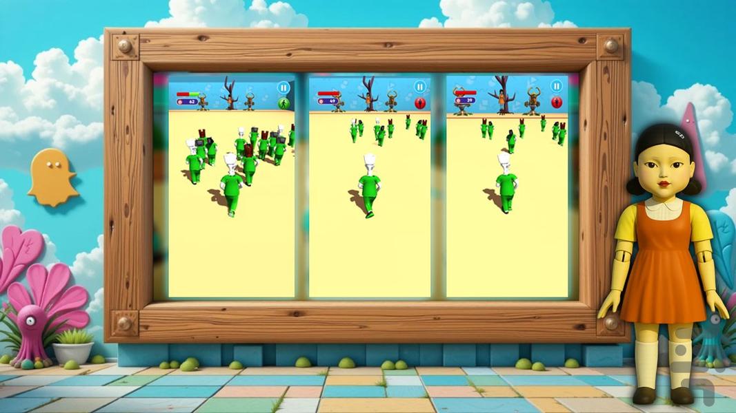 بازی مرکب - Gameplay image of android game