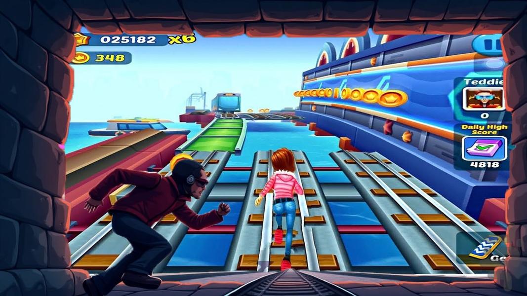 بازی مترو - عکس بازی موبایلی اندروید