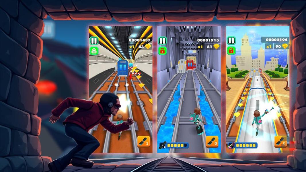 بازی مترو - عکس بازی موبایلی اندروید