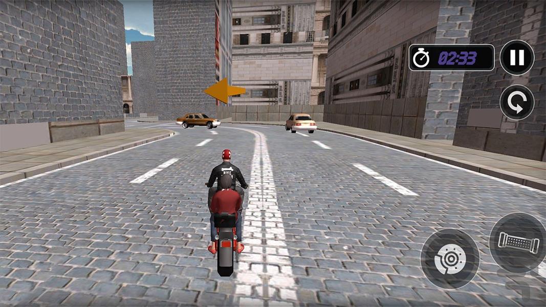 تاکسی موتوری | موتور بازی - Gameplay image of android game