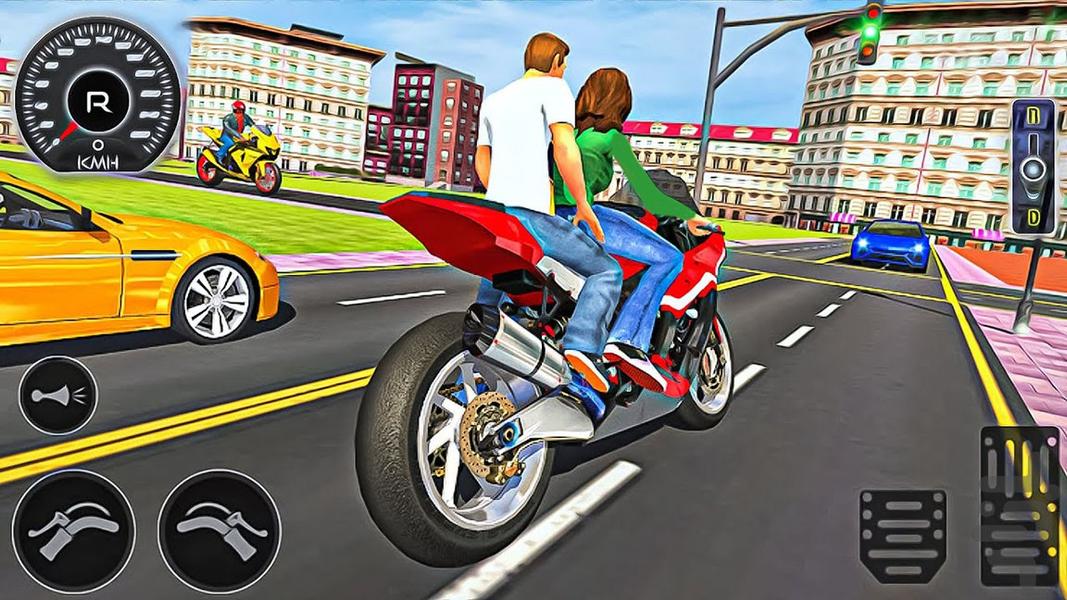 تاکسی موتوری | موتور بازی - Gameplay image of android game