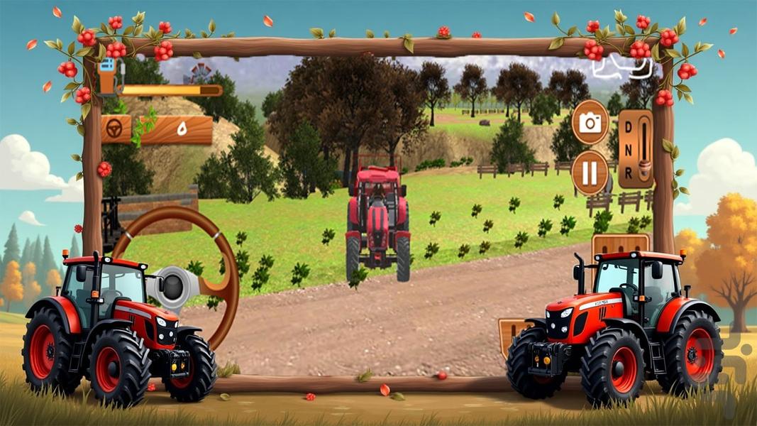 بازی ماشین تراکتور - Gameplay image of android game