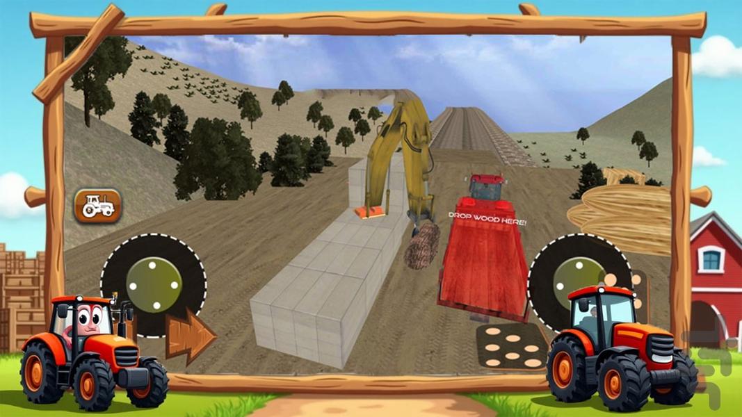 بازی تراکتور باربری - عکس بازی موبایلی اندروید