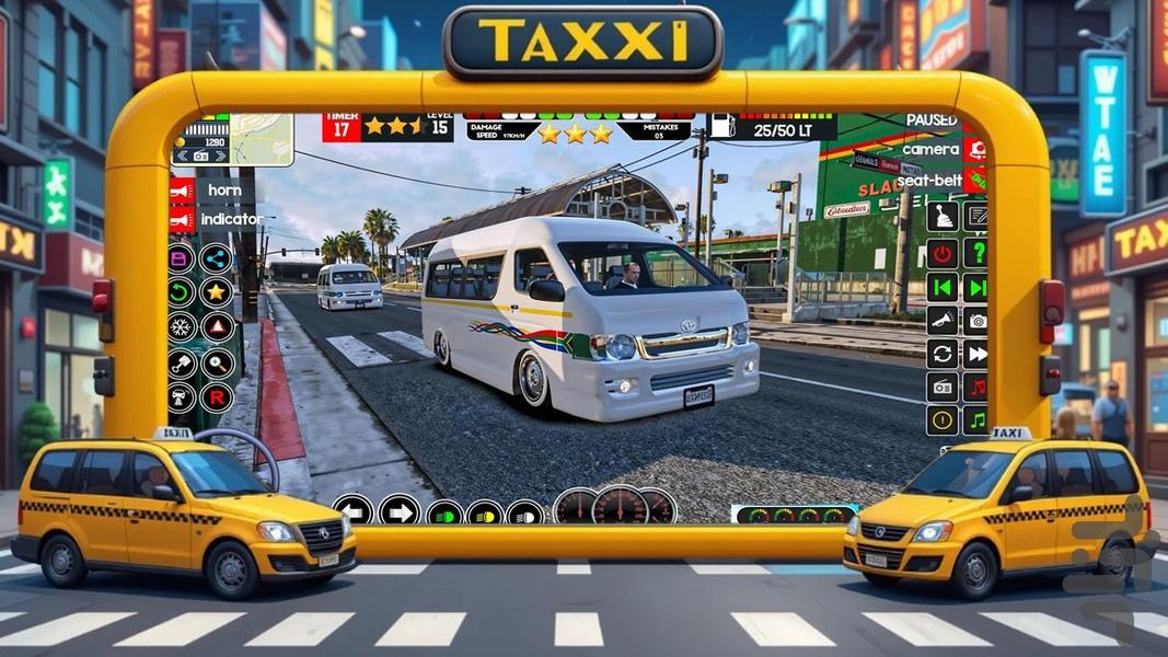 بازی تاکسی ون - Gameplay image of android game
