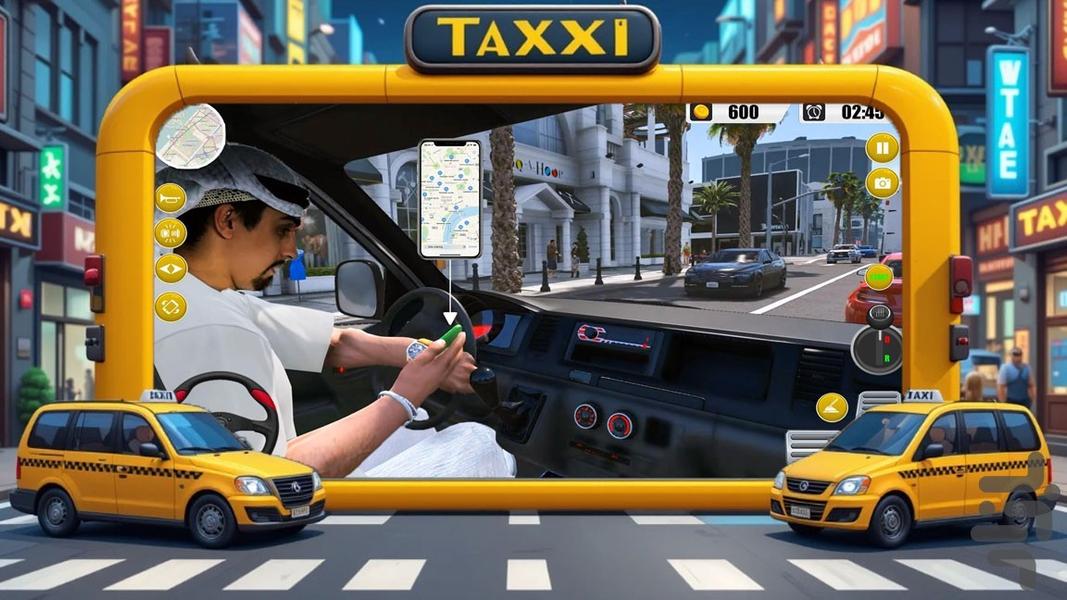 بازی تاکسی ون - Gameplay image of android game