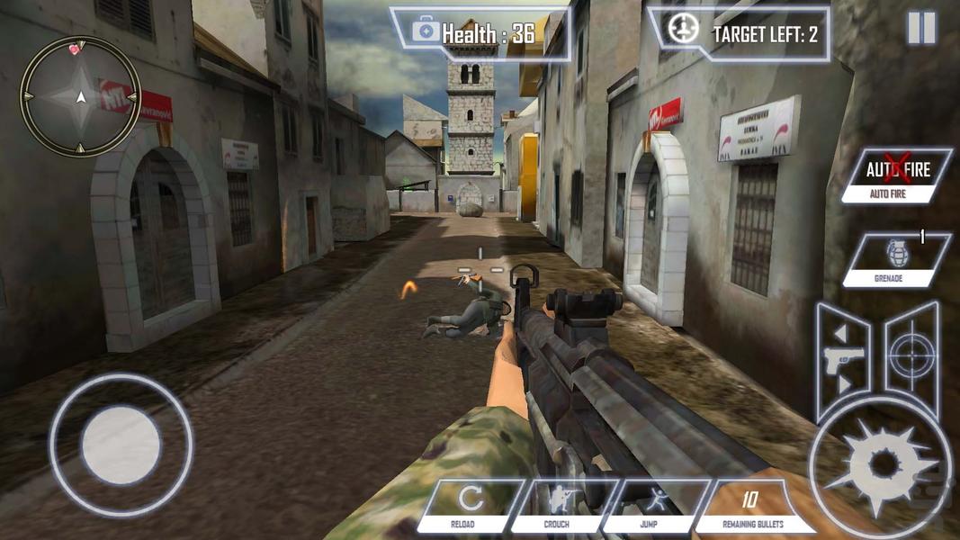 بازی شورش نازی ها - Gameplay image of android game