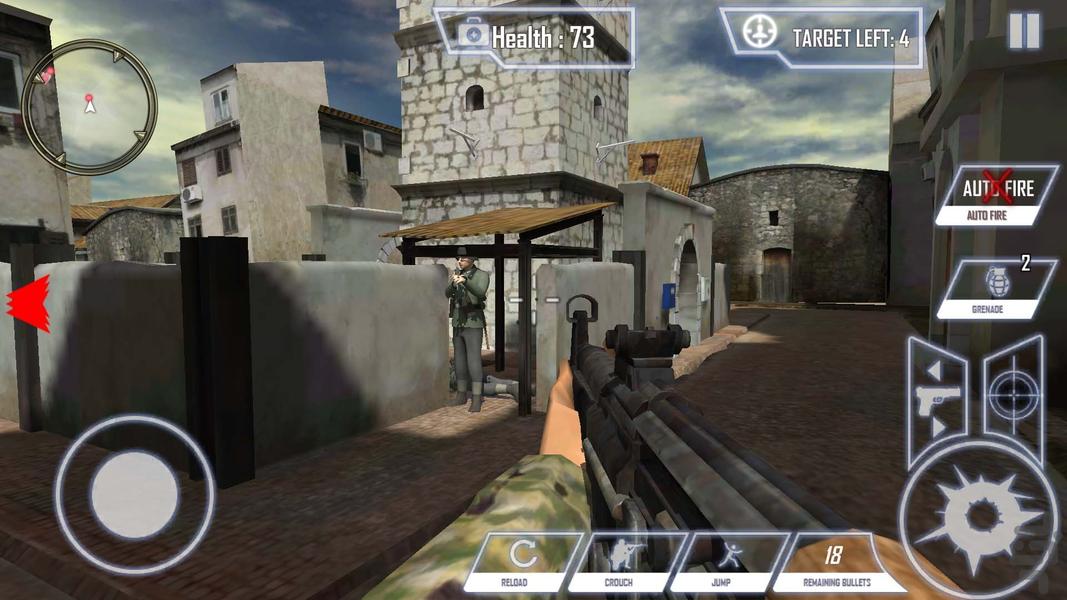 بازی شورش نازی ها - Gameplay image of android game