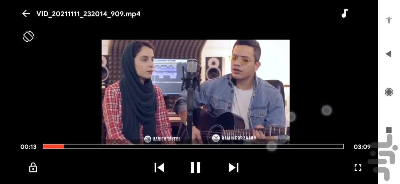 video player - عکس برنامه موبایلی اندروید